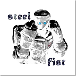 ATOM Steel Fist Posters and Art